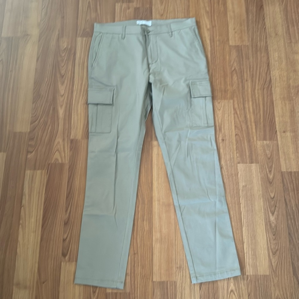 Khaki cargo pants
